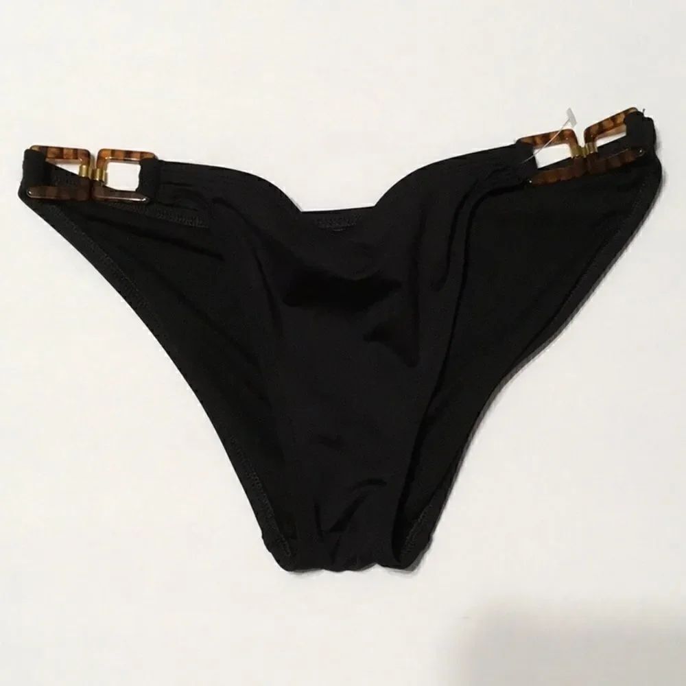 Kenneth Cole black bikini bottoms. New